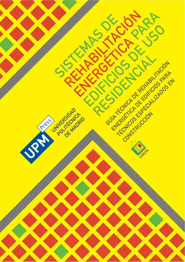 Portada Sistemas de Rehabilitación Energética para Edificios de Uso Residencial. Guía Técnica de Rehabilitación Energética de Edificios para Técnicos Especializados en Construcción